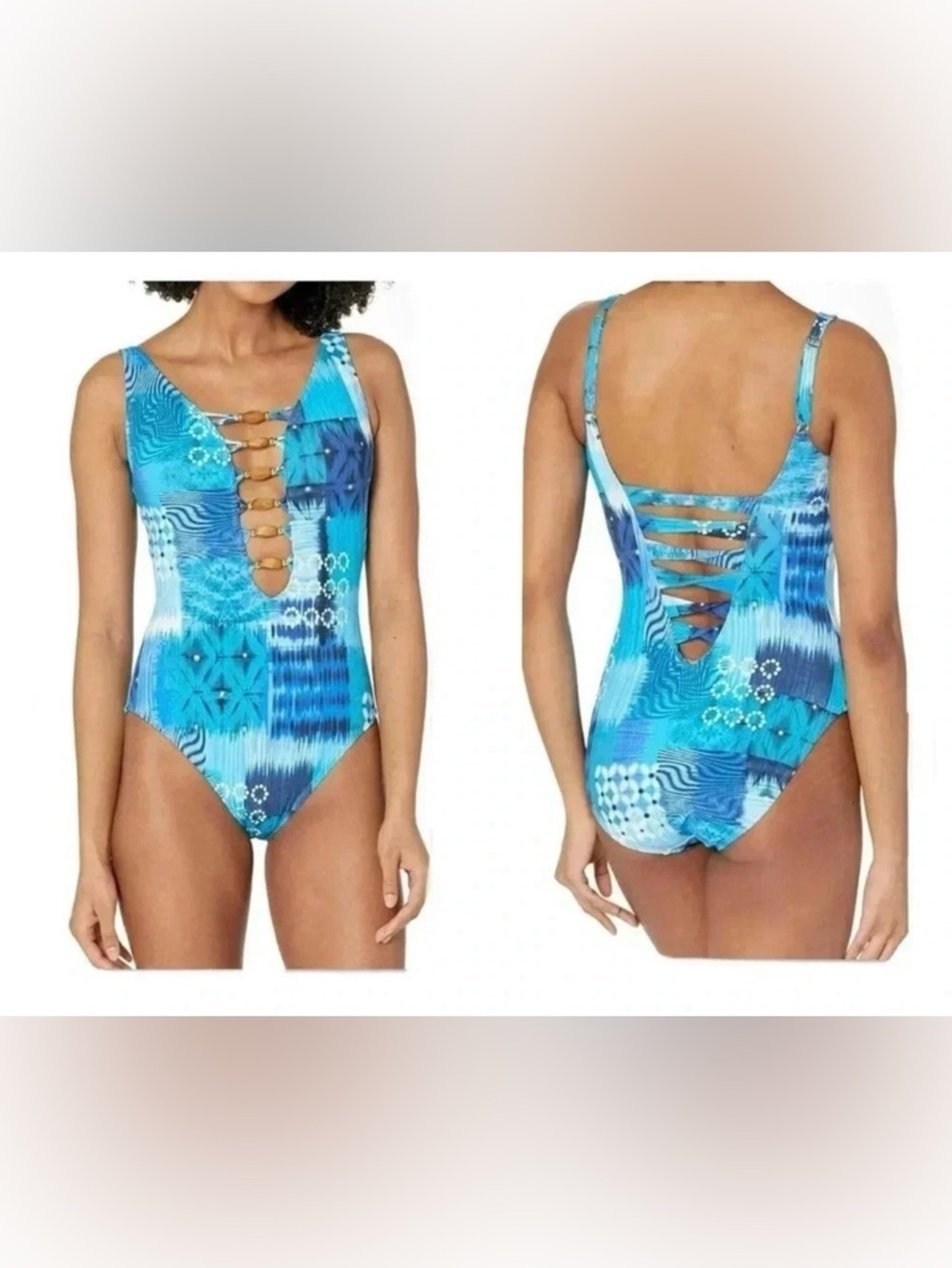 Bleu Rod Beattie One Piece Swimsuit
